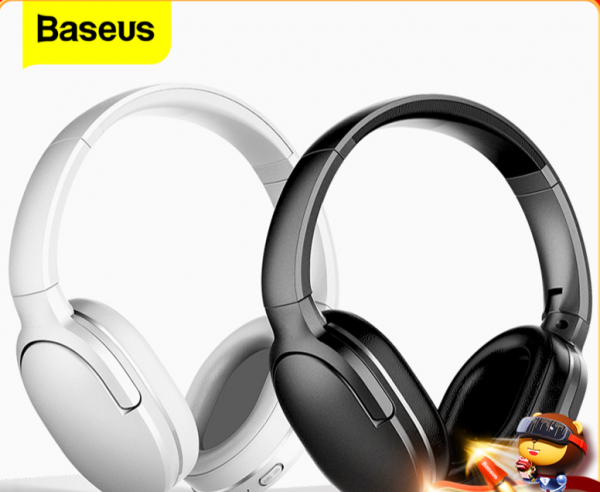 Baseus D02 Pro Wireless Headphones Sport Bluetooth 5.0 Earphone Handsfree Headset Ear Buds Head Phone Earbuds For iPhone Xiaomi