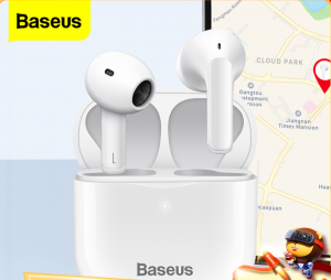 Baseus E3 TWS Wireless Earphone Bluetooth 5.0 Headphone Headset True Wireless Earbuds For iPhone 12 Pro Max Handsfree Ear Buds