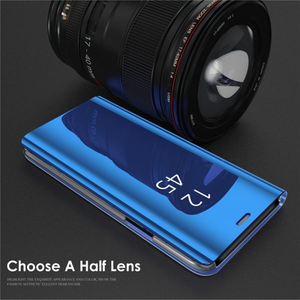 For Samsung Galaxy S22 Ultra Case Magnetic Stand Flip Case Sumung Glaxy S 22 S22Ultra Shockproof Smart Mirror View Cover S22+ 5G 5