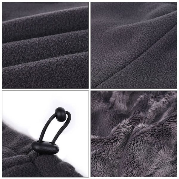 1PC Soft Polar Fleece Neck Warmer Fishing Sport Scarf Face Mask Camping Hiking Hat Thick Warm Cycling Outdoor Fashion Scarves 6