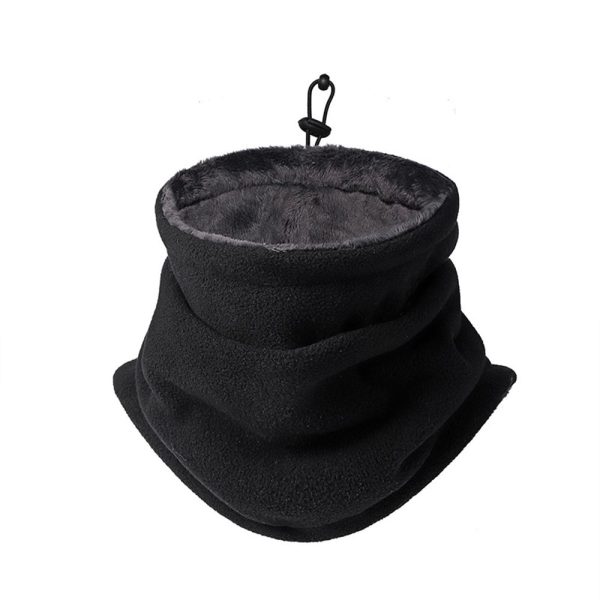 1PC Soft Polar Fleece Neck Warmer Fishing Sport Scarf Face Mask Camping Hiking Hat Thick Warm Cycling Outdoor Fashion Scarves 2