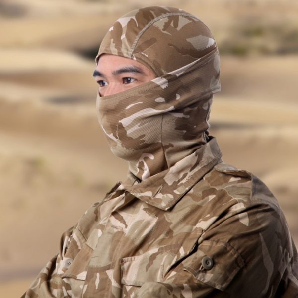 Tactical Military Balaclava Camouflage Full Face Mask Bandanas Motorcycle Cycling Army Hunting Face Shield Hiking Hat Neck Scarf 2