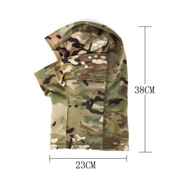 Tactical Military Balaclava Camouflage Full Face Mask Bandanas Motorcycle Cycling Army Hunting Face Shield Hiking Hat Neck Scarf 5