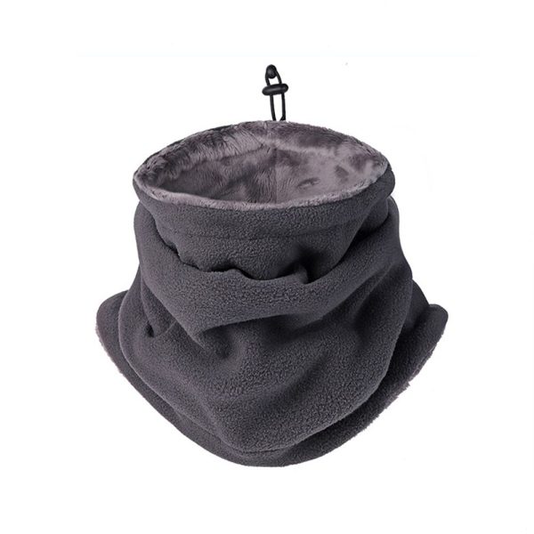 1PC Soft Polar Fleece Neck Warmer Fishing Sport Scarf Face Mask Camping Hiking Hat Thick Warm Cycling Outdoor Fashion Scarves 3