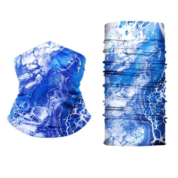 Seamless high elastic ice silk series cross-border cycling sunscreen sports outdoor windproof magic headscarf 6