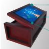 white black oem full hd touchscreen interactive coffee table / smart touch table / restaurant menu touch table 5