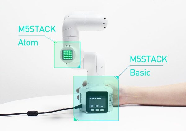 6 Axis open source Cobot  arm Pro 6 axis 2 screen Collaborative Robot 6