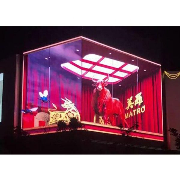 Outdoor Waterproof Customized 3D Naked Eye LED Video Wall Display Commercial led stereo advertising curve large screen billboard 6