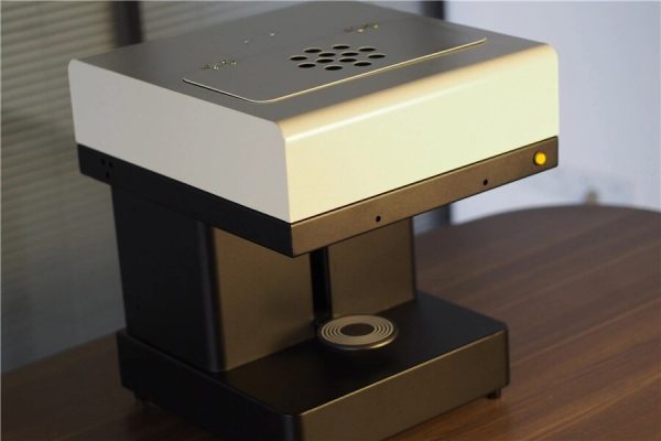 3D Latte Art Coffee Printer Machine, Automatic Beverages Food Selfie Coffee Latte Art Printing Edible Ink Machine 5