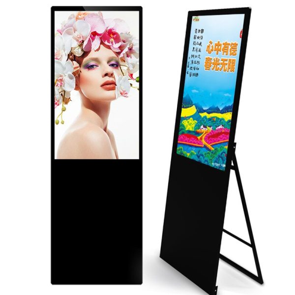 43 inch floor standing portable digital signage led HD lcd advertising display screen with cameras 6