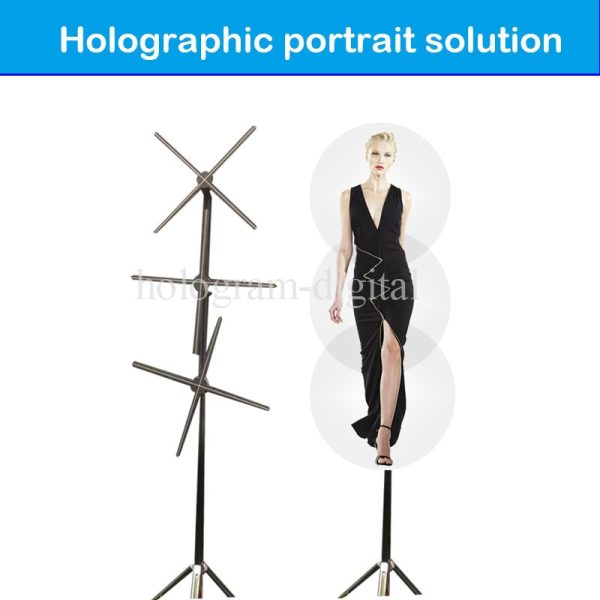 A Complete solution For 1X3 3 pcs 3d hologram fans and hologram wall  and free technology suppport 1