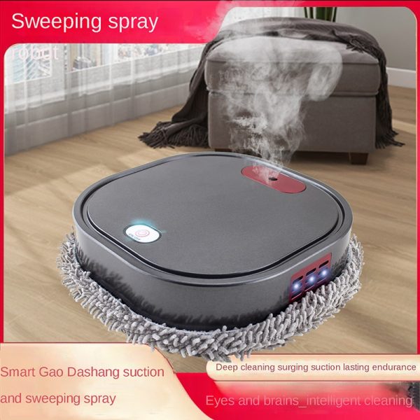 Xiaomi Intelligent Sweeping Robot Vacuum Cleaner Dry And Wet Mop Rechargeable Humidification Spray Automatic Induction Cleaning 5