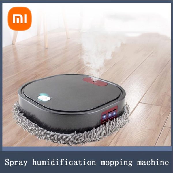 Xiaomi Intelligent Sweeping Robot Vacuum Cleaner Dry And Wet Mop Rechargeable Humidification Spray Automatic Induction Cleaning 1