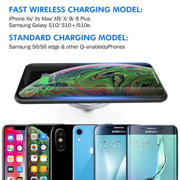 Built in Desktop Wireless Charger Desktop Magsafe Furniture Embedded Fast Wireless Charger Case For iPhone 11 Xiaomi HuaWei 4