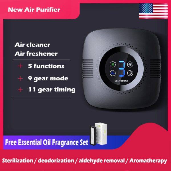 Smart Timer Air Purifier Cleaner Freshener Negative Ion Ozone Generator Sterilizer Pet Toilet Odor Formaldehyde Aroma Diffuser 1