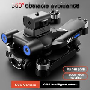 2023 New GPS Drone 4K HD Dual Camera Aerial Photography  Drones Obstacle Avoidance Brushless Helicopter Foldable RC Quadcopter 1