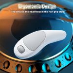 Lazy Air Bluetooth Mouse Wireless Remote Control Finger Mause Ergonomics Cell Phone Thumb Mice For Mobile Phones Tablet PC IOS 1