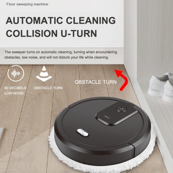 Smart Robot Vacuum Cleaner Multifunction Home Cleaning Sweeping Machine Rechargeable Wireless Smart Floor Machine Office Clean 4