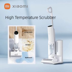 XIAOMI MIJIA High Temperature Scrubber Wireless Wet Dry Vacuum Cleaner Handheld Smart Washing Mopping Floor Washer Self Cleaning 1